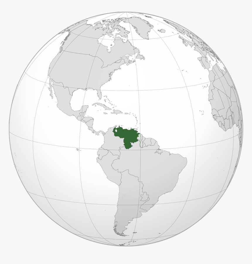 Kebabian Wiki - Mapa De America Resaltando Venezuela, HD Png Download