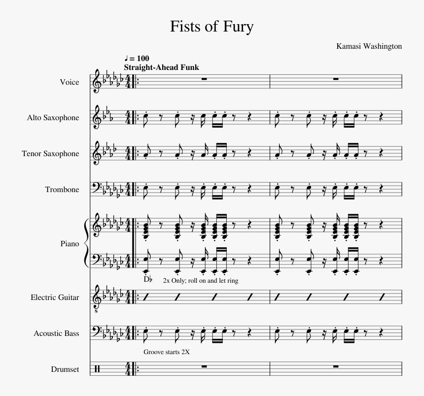 Fist Of Fury Kamasi Washington, HD Png Download