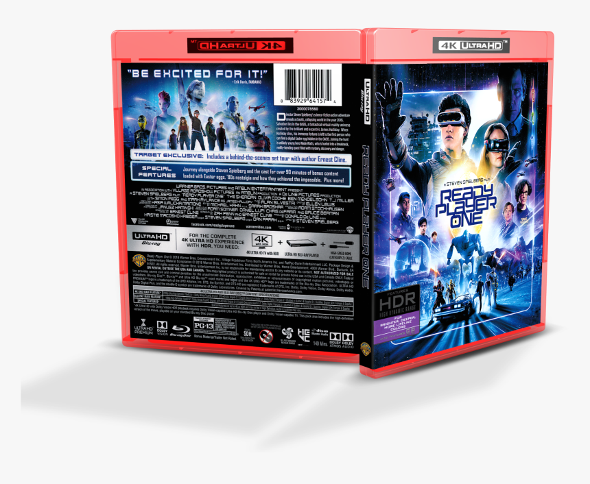 Ready Player One 4k Cover, HD Png Download
