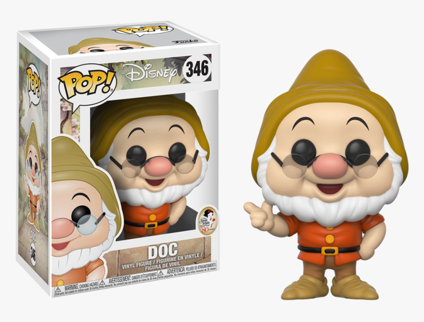 Funko Pop Snow White Doc, HD Png Download