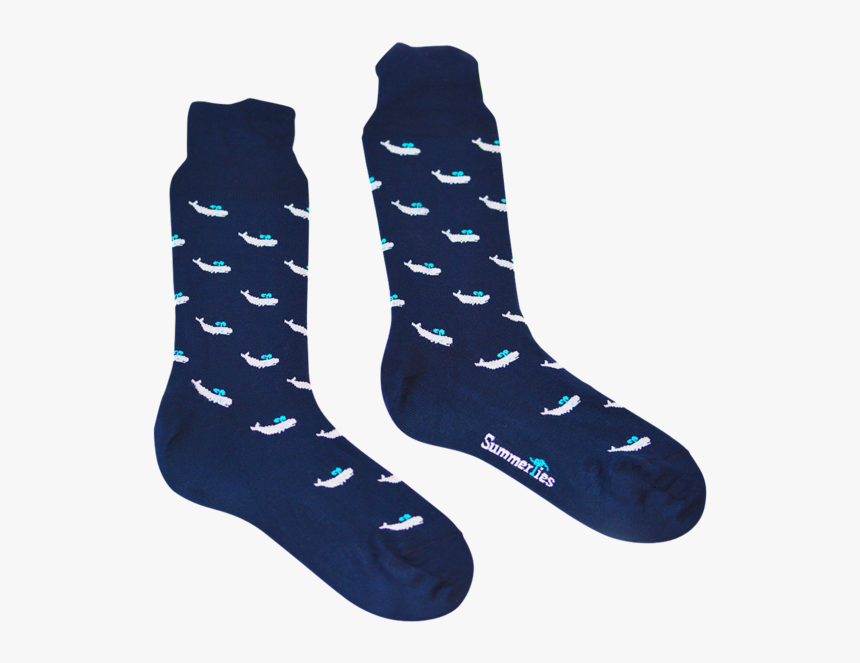 Sperm Whale Socks - Mens Whale Socks, HD Png Download