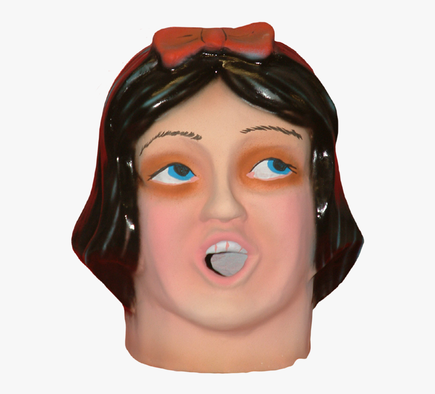 Cabezudo Infantil Del Famoso Cuento De Blancanieves - Carving, HD Png Download