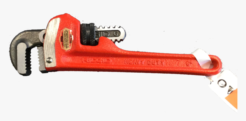 Ridgid 6 Straight Pipe Wrench, HD Png Download