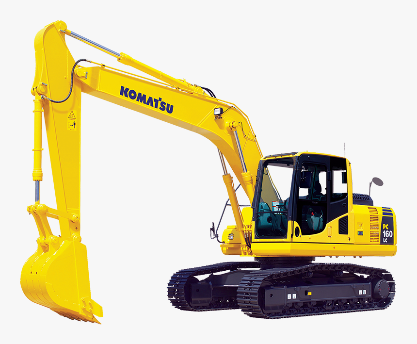 Excavator Png Image - L&t Komatsu Pc 200, Transparent Png