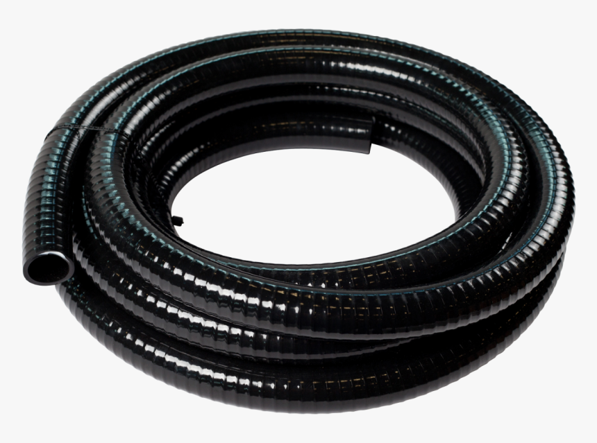 558031-hose 1 Inch Black Reinforced Ballast Hose, HD Png Download