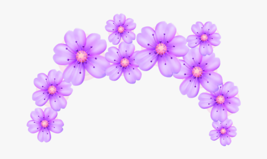 Transparent Flower Crown Emoji, HD Png Download