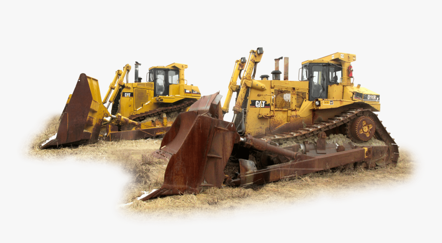 Transparent Cat Bulldozer Clipart - Bulldozer, HD Png Download