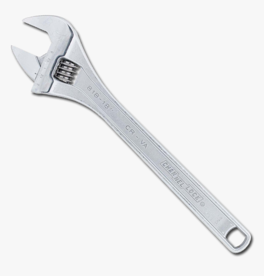 Channellock 818 Adjustable Spanner, HD Png Download , Transparent Png