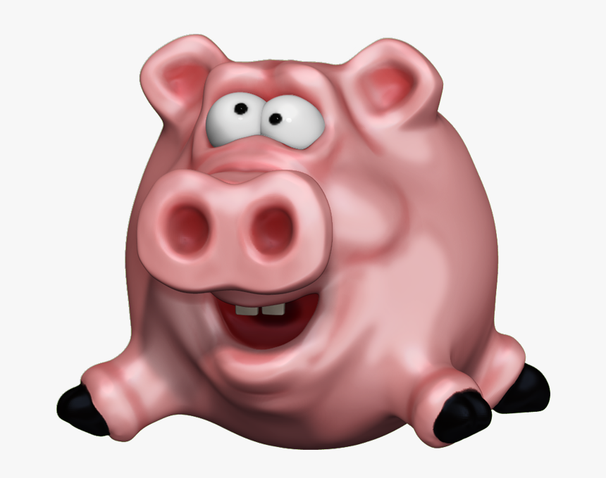 Trashcan Monkeywrench-studio - Domestic Pig, HD Png Download