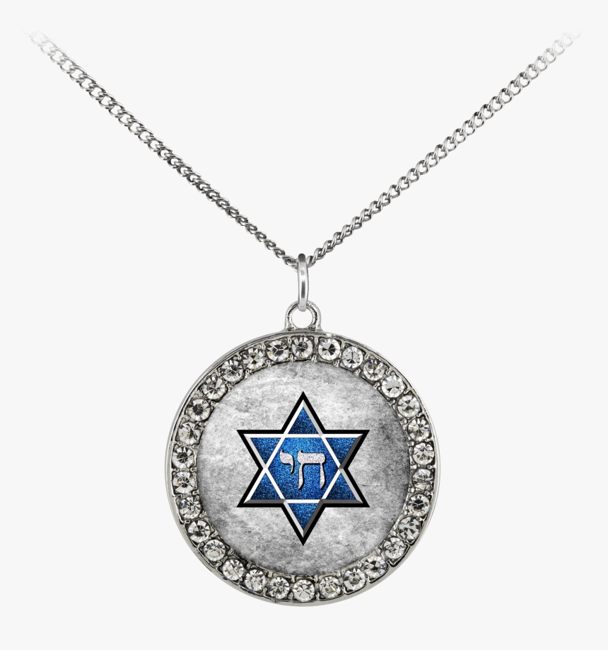 Jewish, Of God,chai,star Of David, Mogen David, Menorah, - Hotwife Necklace, HD Png Download
