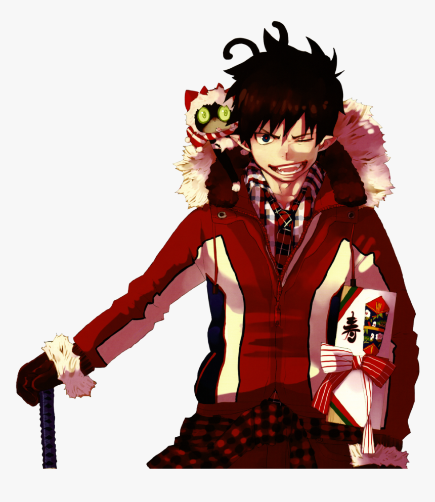 Rin Okumura Render By Kuroofan23 - Blue Exorcist Render, HD Png Download