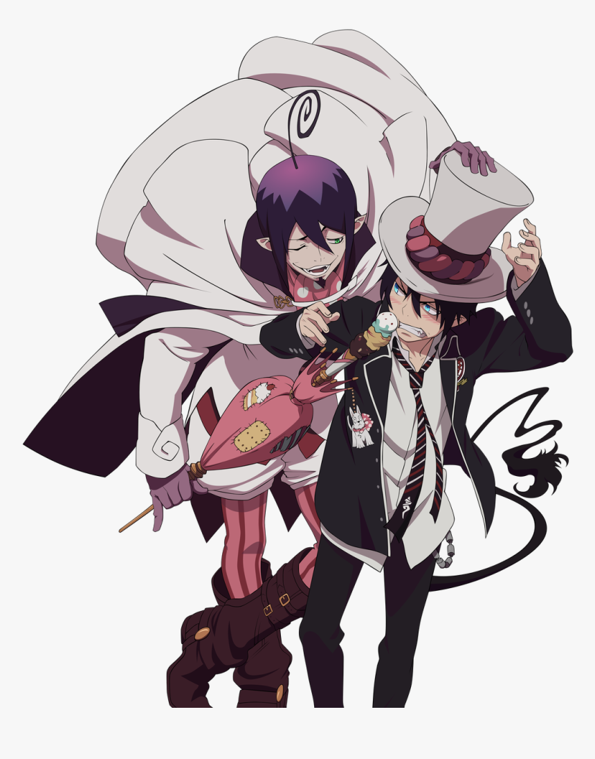 Go To Source - Blue Exorcist Rin And Mephisto, HD Png Download