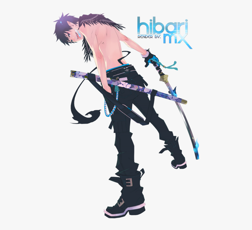 Rin Okumura By Hibari Mx-d5k71t9 - Blue Exorcist Rin Prince, HD Png Download