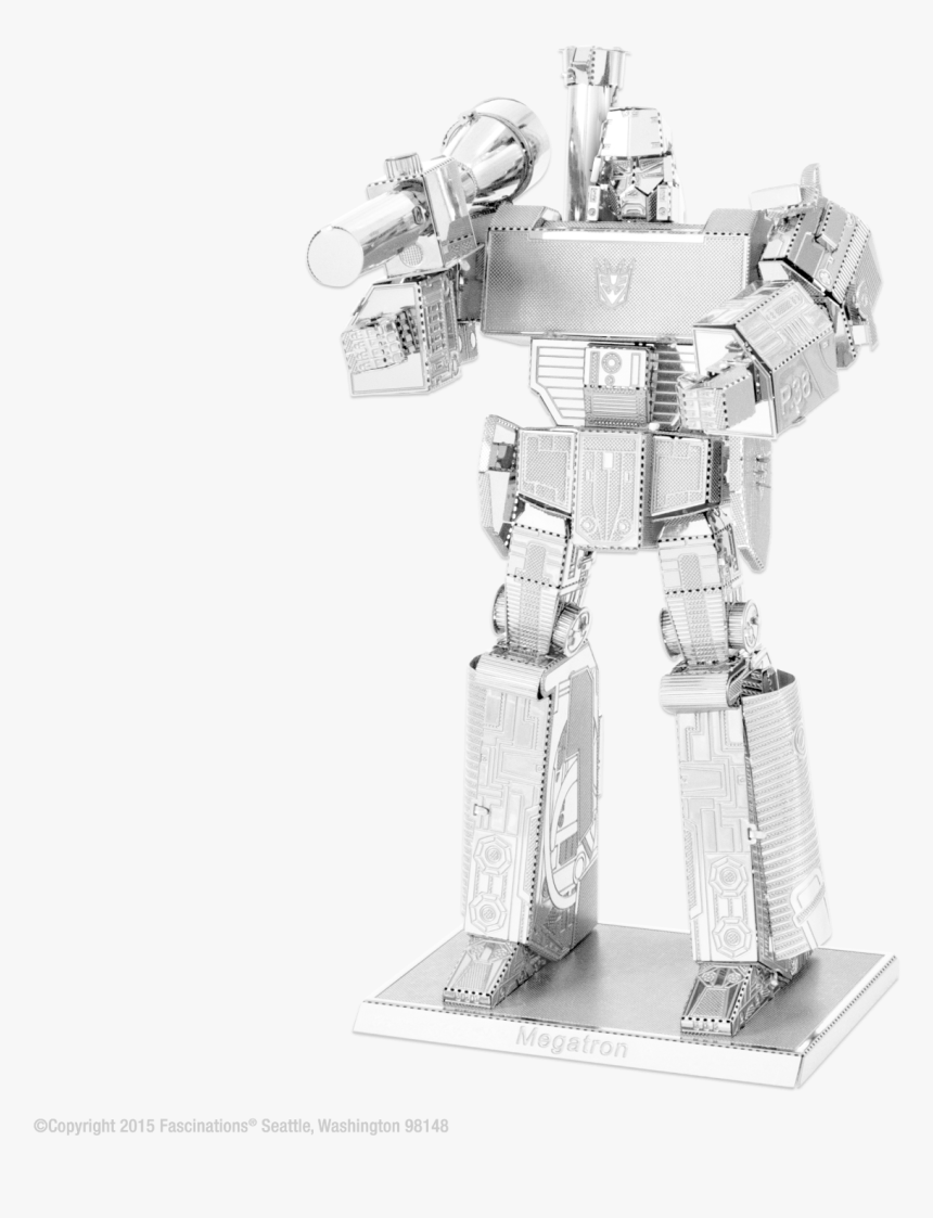 Metal Earth Megatron , Png Download - Megatron, Transparent Png