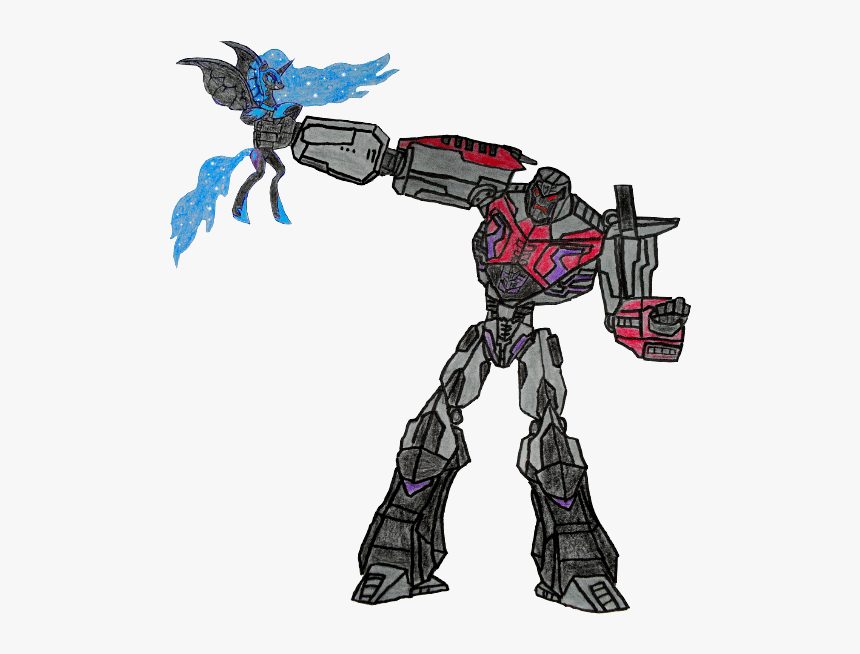 Megatron Vs Nightmare Moon, HD Png Download