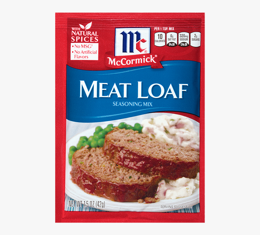 Meat Loaf Seasoning Mix Mccormick Meatloaf Seasoning, HD Png Download