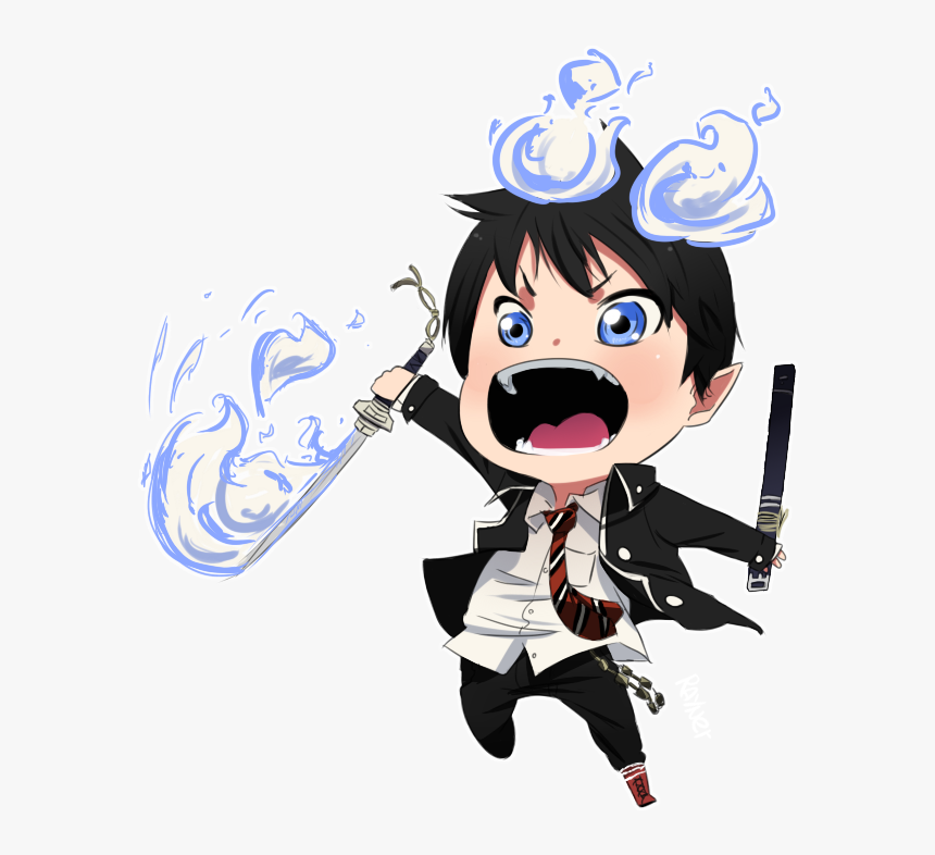 Blue Exorcist [fan Arts] - Cartoon, HD Png Download