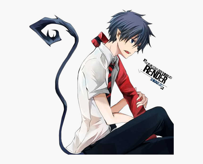 Ah Sorry, I Would Like The Tail Not Flaming Or Animated - Rin Okumura Render Tail, HD Png Download