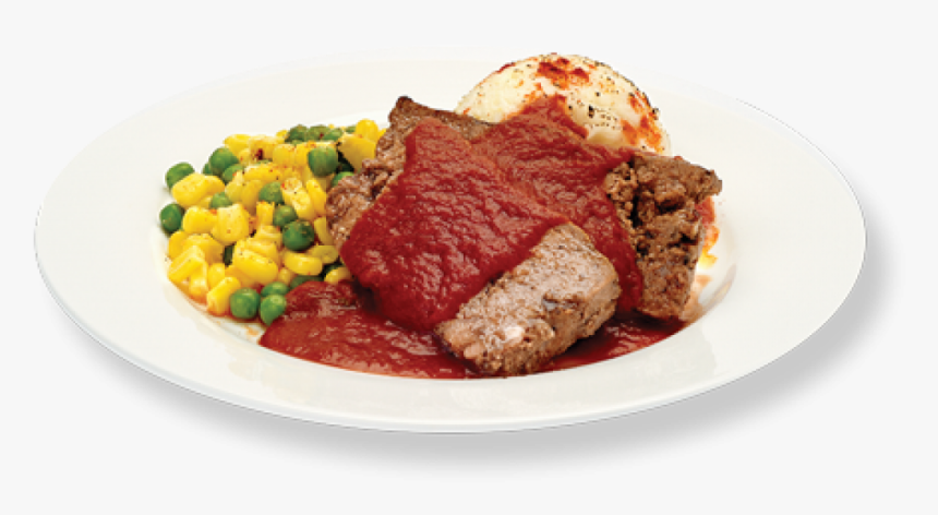 Meatloaf With Tomato Sauce - Roast Beef, HD Png Download