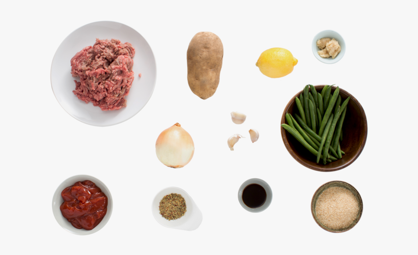 Beef Meatloaf & Roasted Potatoes With Lemon-horseradish - Superfood, HD Png Download