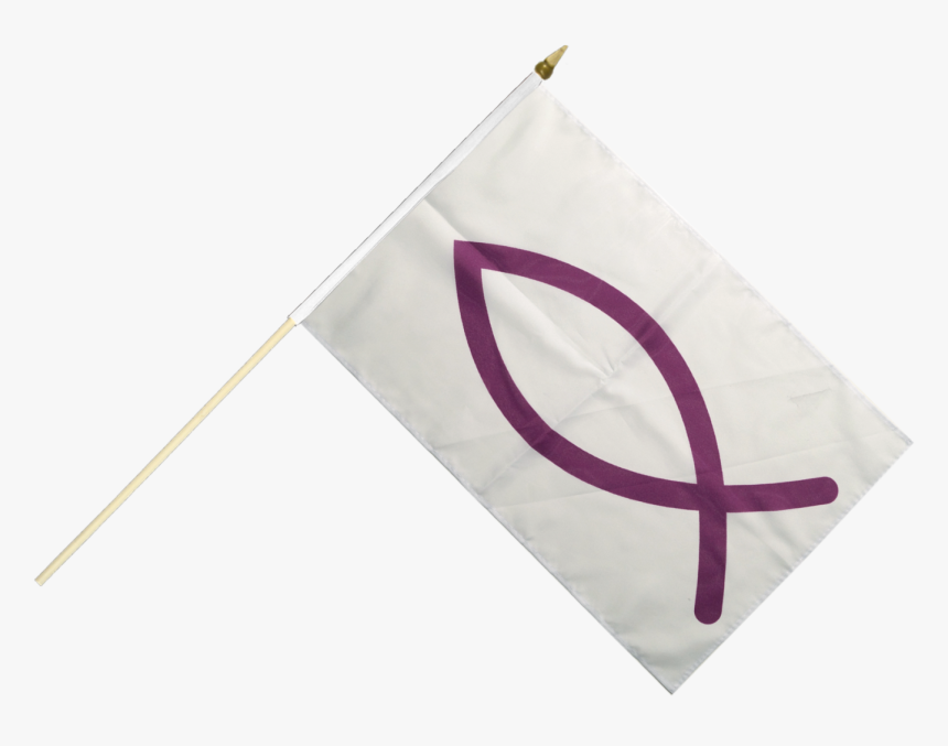 Ichthys Ichthus Hand Waving Flag - Flag, HD Png Download