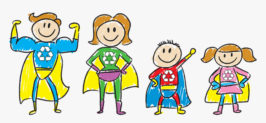 Recycle Kids Png, Transparent Png