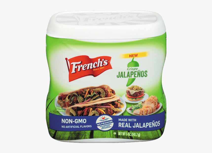 French S Crispy Jalapenos - French's Crunchy Toppers Crispy Jalapenos, HD Png Download