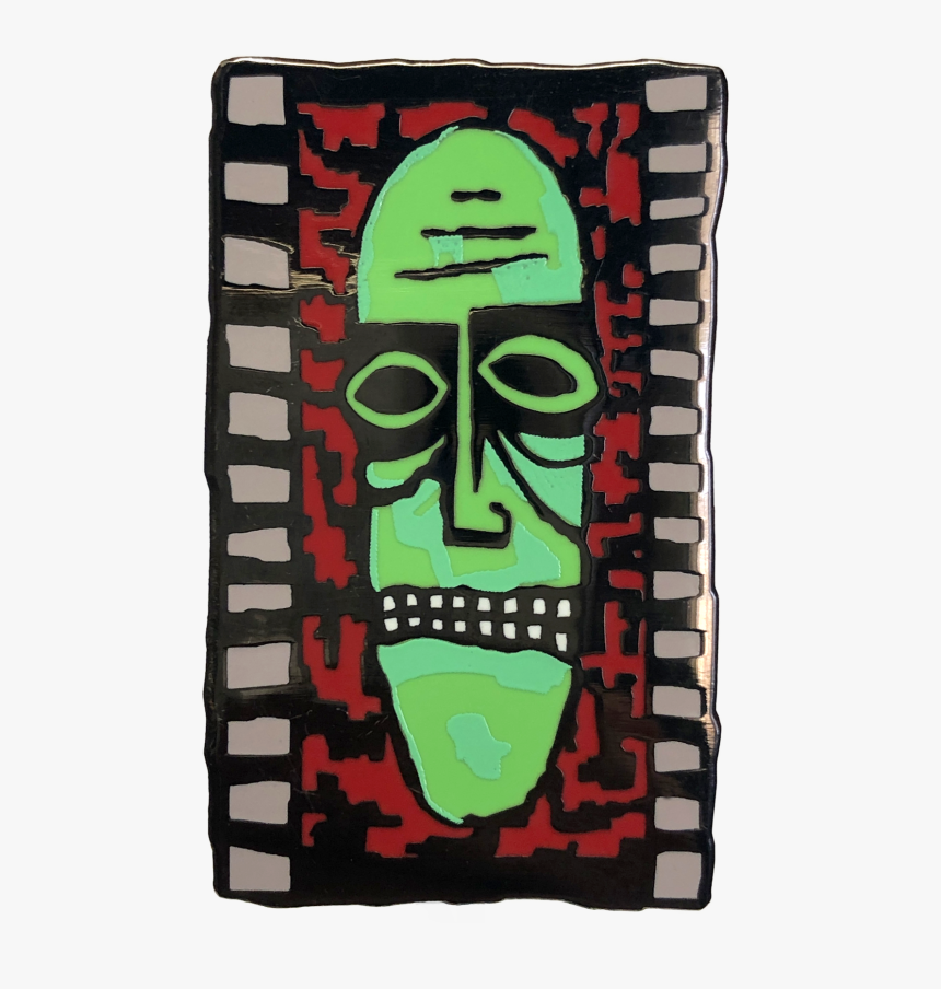 Image Of Zombie Head Mural, HD Png Download