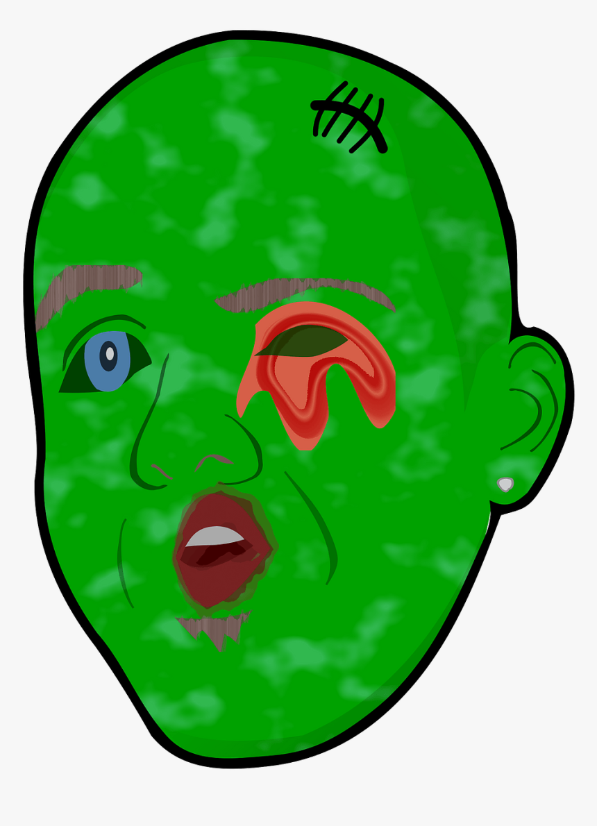 Head,grass,leaf, HD Png Download