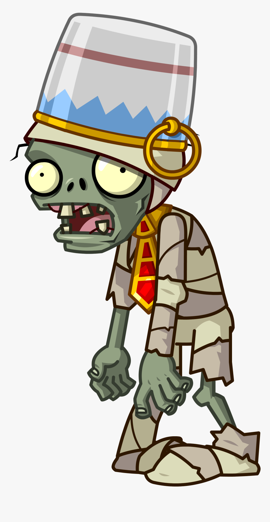 Plants Vs Zombies Zombie - Zombie Vs Plants Zombie, HD Png Download