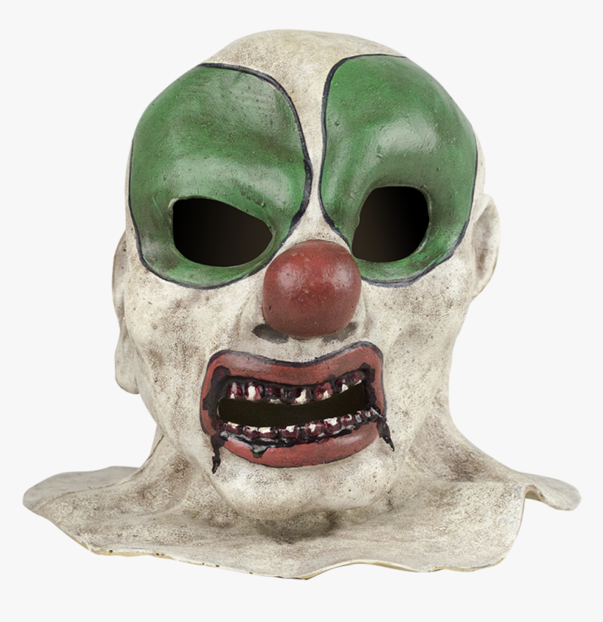 Zombie Paintball Mask- Killer Clown - Zombie Face Png, Transparent Png