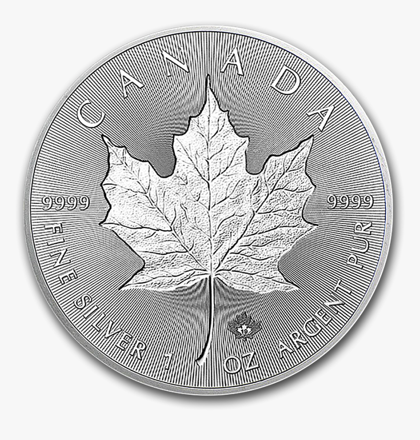 Canadian Silver Incuse Maple - Maple Leaf Incuse 2019, HD Png Download
