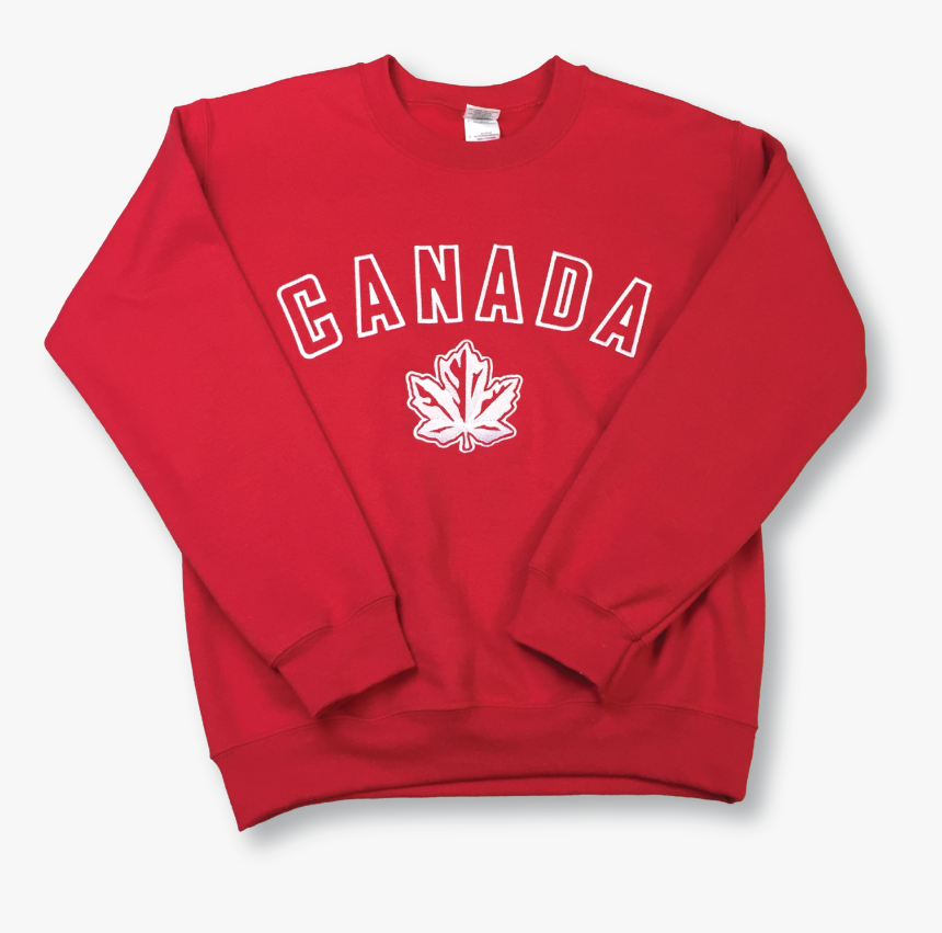 Canada Maple Leaf Sweatshirt - Sweater, HD Png Download