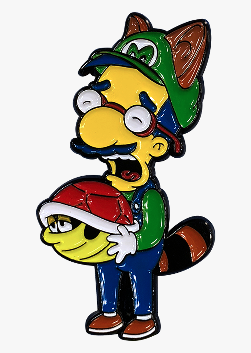 Thumbs Milhouse X Super Mario Pin - Cartoon, HD Png Download