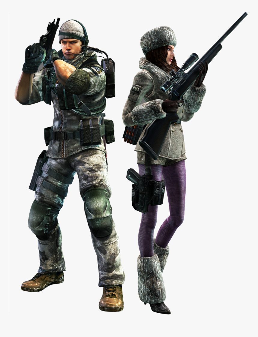 Chris Redfield Resident Evil Revelations, HD Png Download