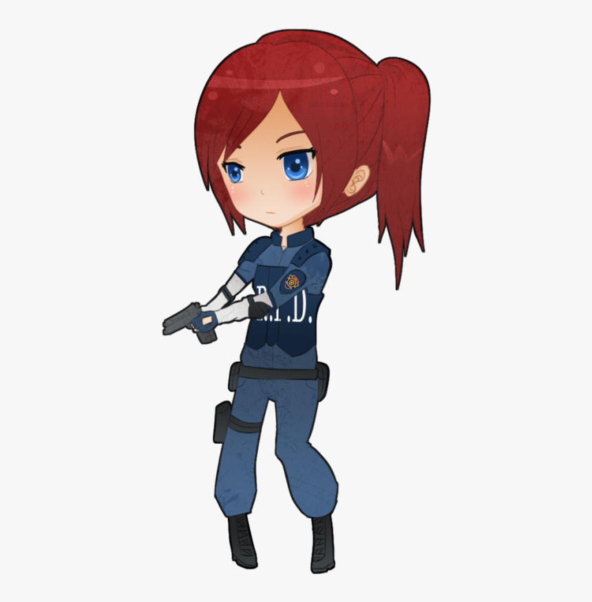 Image - Claire Redfield As A Cop, HD Png Download