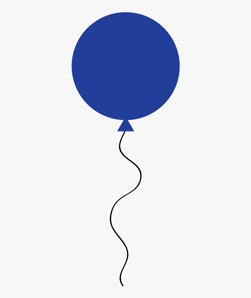 Blue Clipart Balloon, HD Png Download