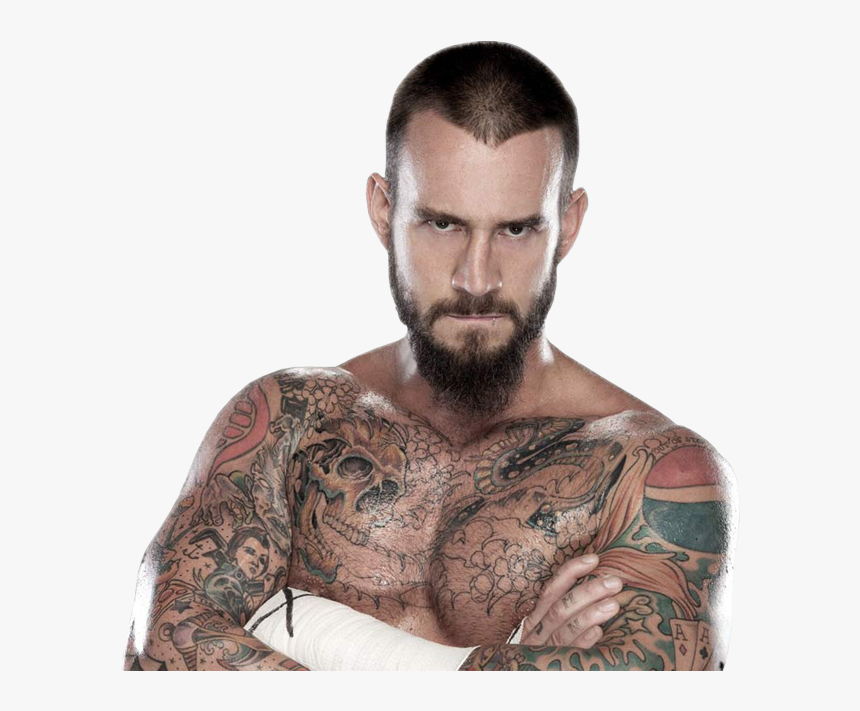 Transparent Cm Punk Png - Tattoo Wrestler, Png Download