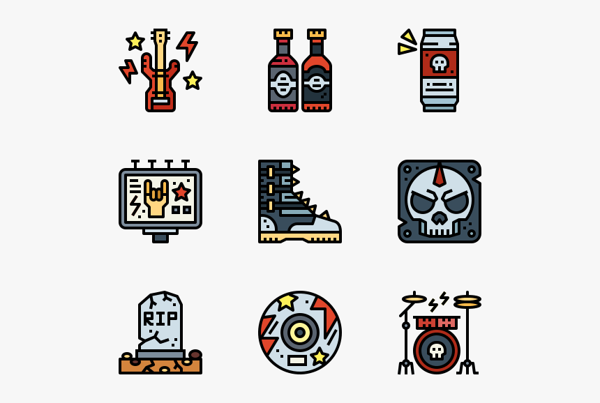Punk Rock - Punk Rock Icons, HD Png Download