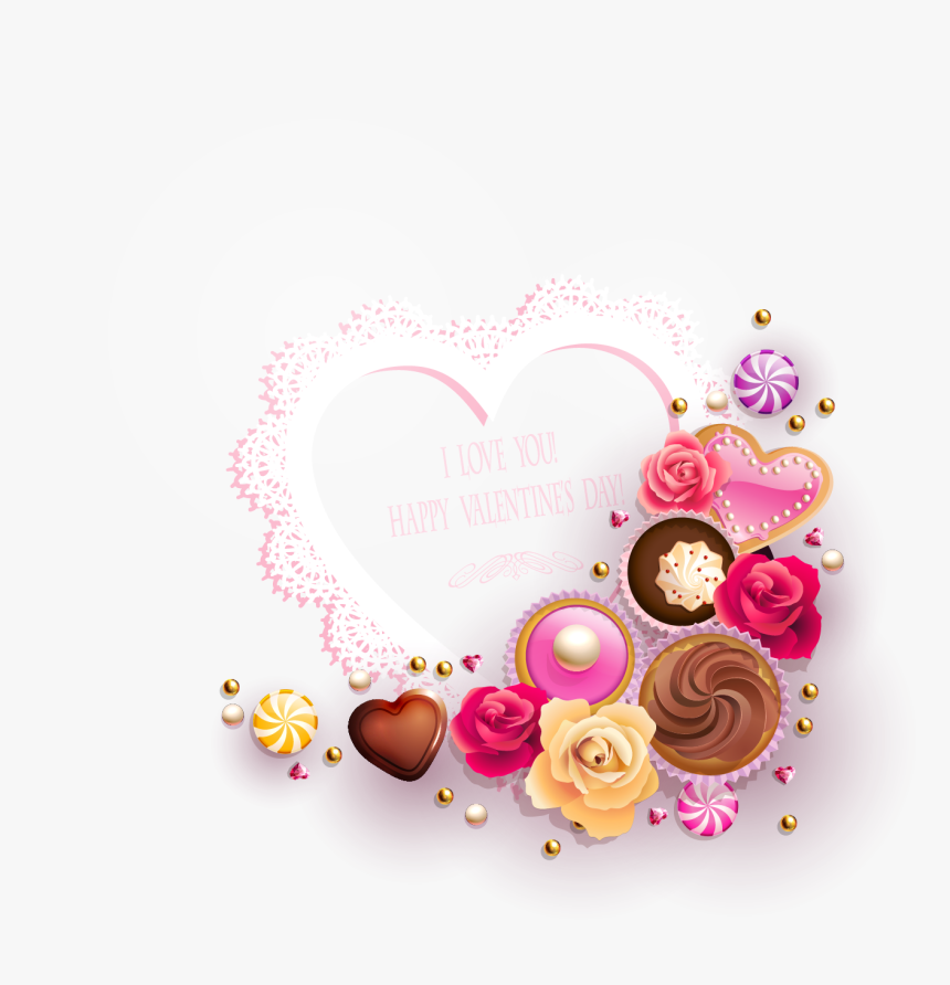 Valentines Day Frame Png, Transparent Png