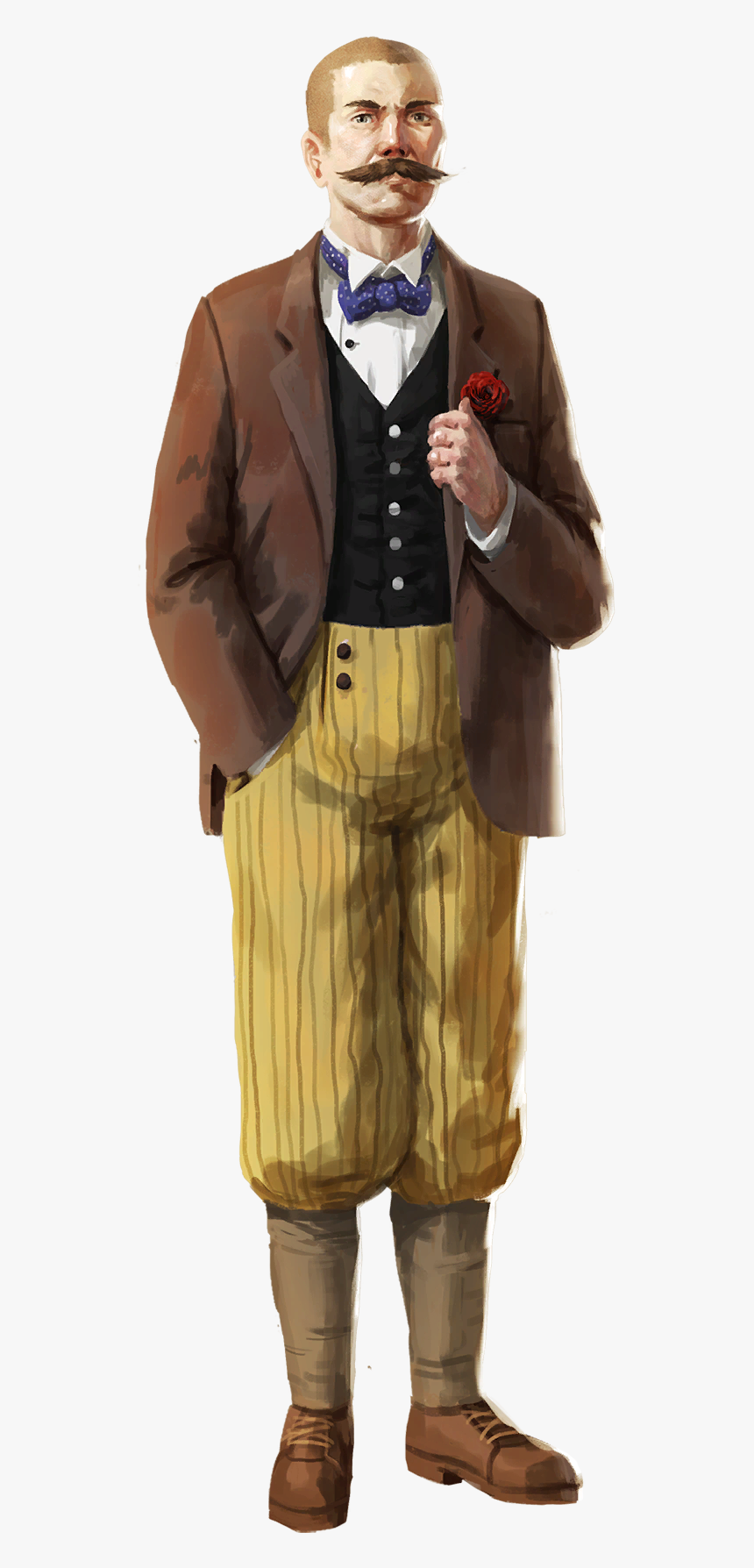 Character St Elias Guiseppe Hover Copy - Tuxedo, HD Png Download