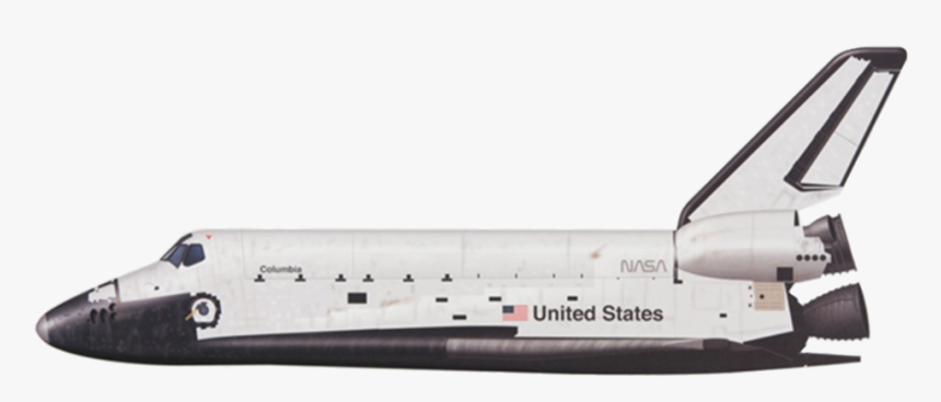 First Space Shuttle Flight - Space Shuttle Columbia Markings, HD Png Download