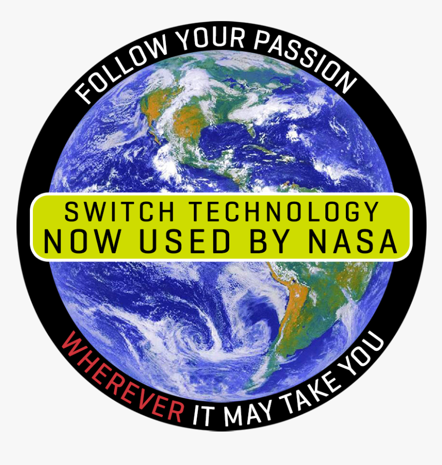 Earth Planet With Label, HD Png Download