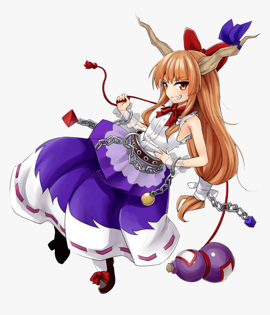 Omnibattles Wikia - Suika Ibuki, HD Png Download