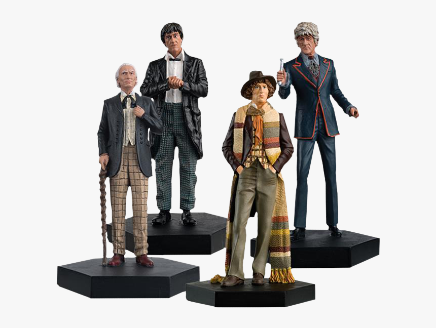 1st, 2nd 3rd & 4th Doctors Regeneration 1/21st Scale - Figurine, HD Png Download