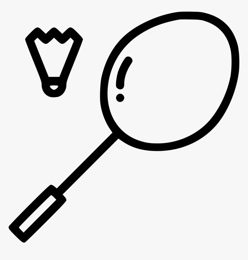 Badminton Shuttle Cock Racket Racquet - Badminton Shuttlecock & Racquet, HD Png Download