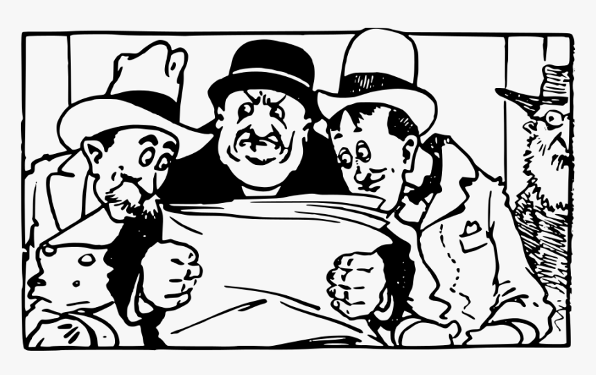 I Found Some Really Cute Vintage & Retro Cartoon Images - If You Don't Read The Newspaper, You're Uninformed., HD Png Download