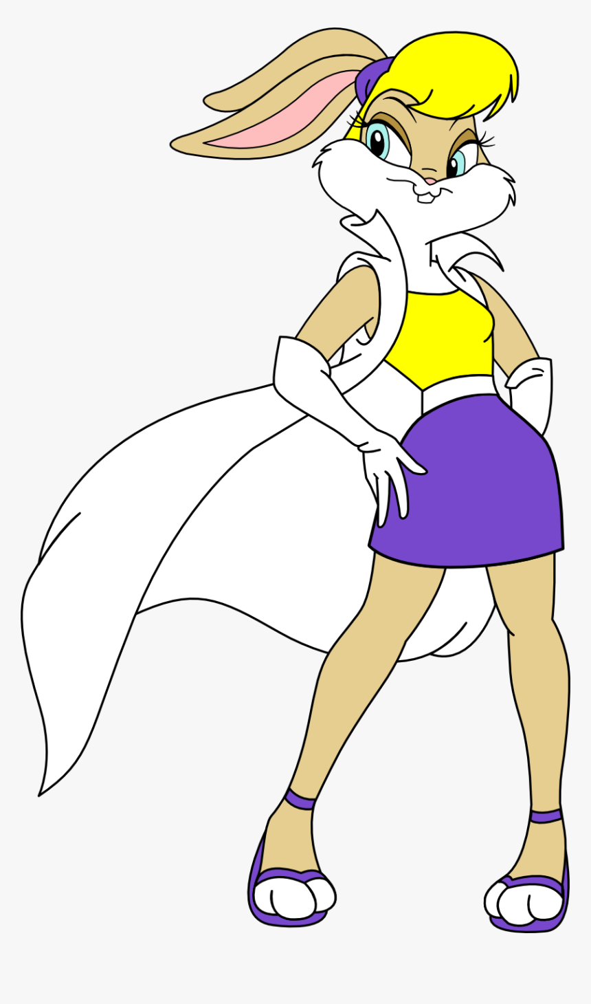 Transparent Lola Bunny Png - Lola Bunny Loonie Toons, Png Download