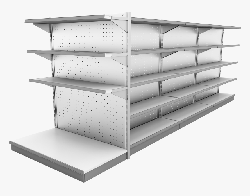 Store Fixtures Supermarket Equipment Etc Display Shelving - Shelf, HD Png Download