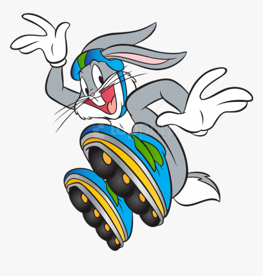 Lola Bunny Clipart At Getdrawings - Bugs Bunny Roller Skates, HD Png Download